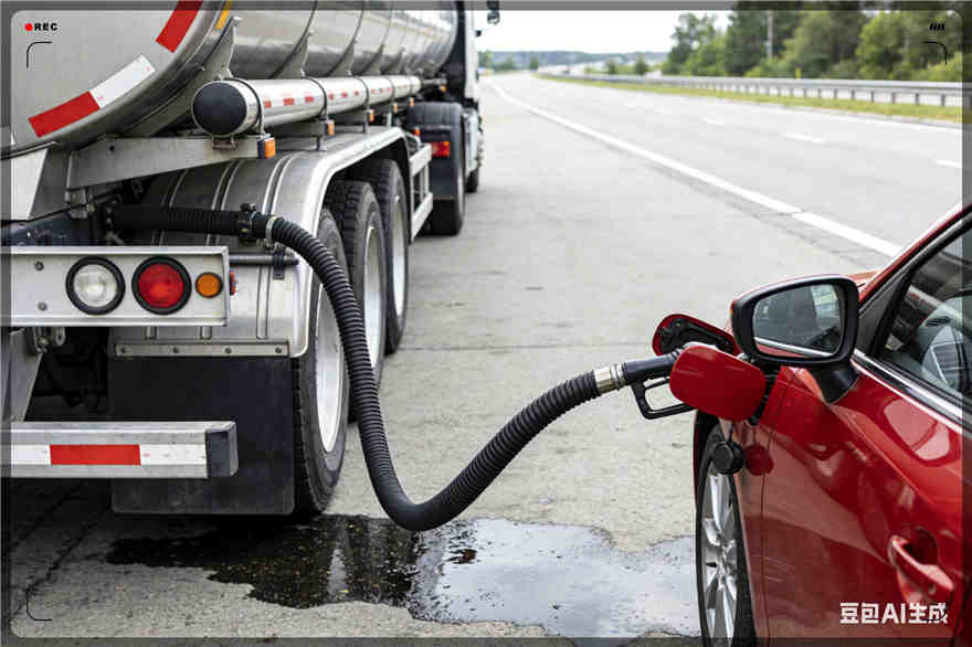 城西区汽车救援送水案例